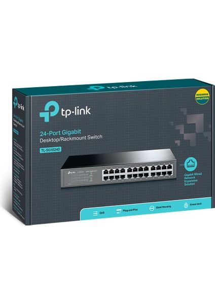 Tp-Lınk TL-SG1024D 24PORT 10/100/1000 Yönetilemez Swıtch
