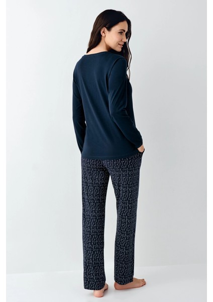 Arnetta 3429-S Kadın Uzun Kol Pijama Takım fırsatları