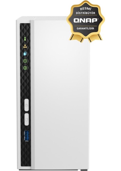 Qnap TS-233 2 Yuvalı 2gb Depolama Ünitesi (Resmi Distribütör Garantili)