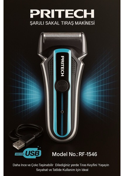 Çok Renkli Sakal Tıraş Makinesi ile Tarzını Yansıt