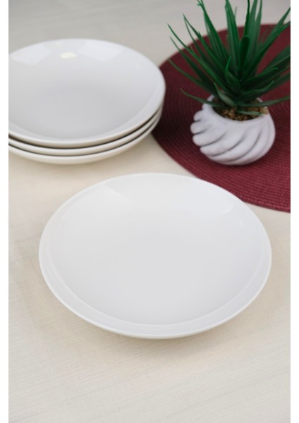 Porselen Chic Çukur Tabak 19,50CM 550CC 4 Lü fiyatları