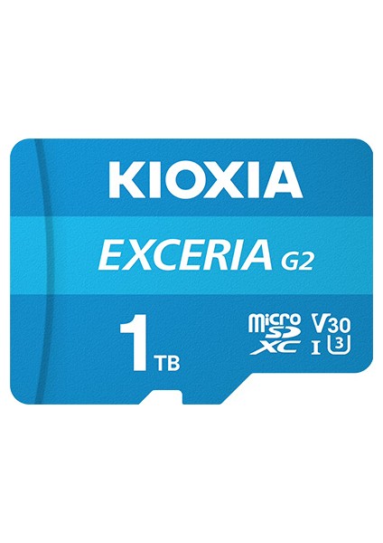 1tb Kıoxıa Excerıa G2 Mıcro Sdxc U3 V30 4K 100 Mb/s LMEX2L001TG2