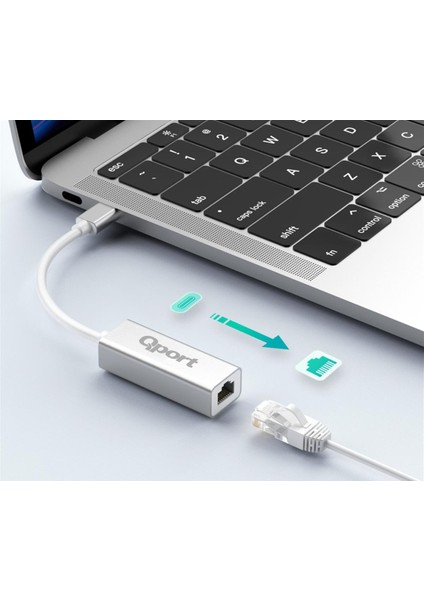 Qport Q-TR45 Type-C To RJ45 Ethernet Cevırıcı fiyatları