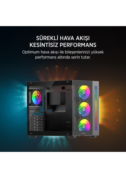 James Donkey Stark S800 4x Argb Black Kasa 750W