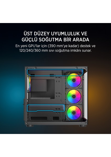 James Donkey Stark S800 4x Argb Black Kasa 750W