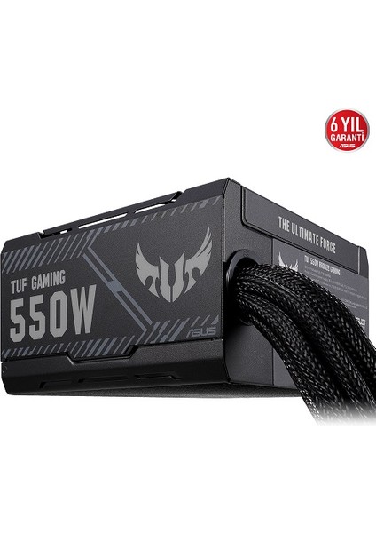 Asus Tuf Gamıng 550B 80+Bronze 550W Güç Kaynağı