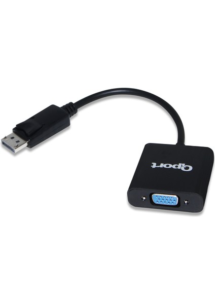 Qport Q-Dp-Vga Dp To VGA Çevirici