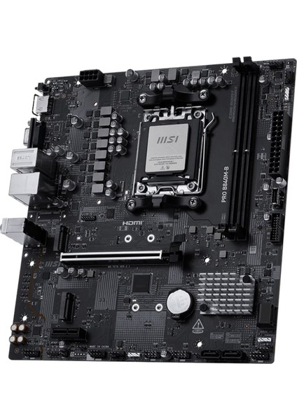 Msı Pro B840M-B Am5 Ddr5 8000MHZ(OC) HDMI VGA 2x M.2 USB 5 Gbs 2.5g Lan Matx fiyatları