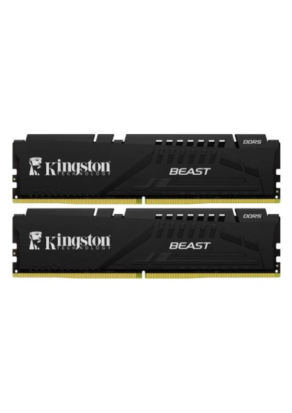 16GB Ddr5 CL30 Dımm KF560C30BBEK2-16TR Kıngston Beast Soğutuculu 2X8G