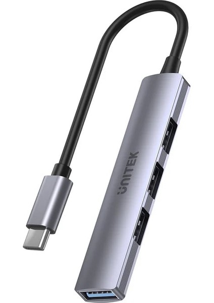 Unıtek Type-C To 4 Port USB (Usb3.0+Usb2.0) H1208B