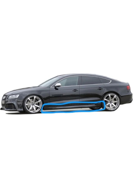 Audi A5 8p3 2008 - 2016 Sportback 4 Kapı Rs5 Yan Marşpiyel Seti (( Boyasız ))