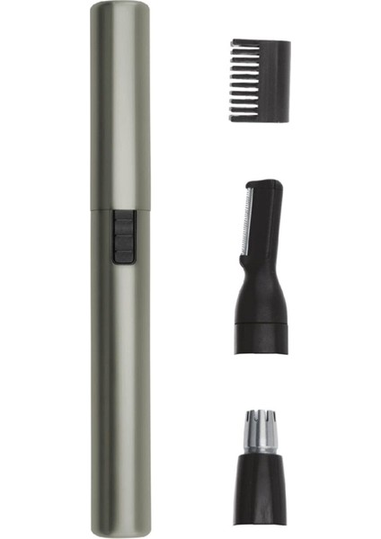 Micro Lithium Tüm Vücut Burun Kulak Kılı Kesme Makinesi Beyaz