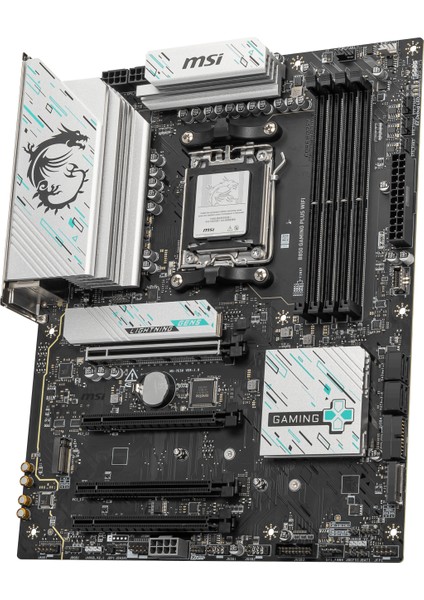 Msı B850 Gamıng Plus Wıfı Am5 Ddr5 8200MHZ(OC) Dp 3x M.2 USB 10GBS 5g Lan Wı-Fı 7 Atx fiyatları