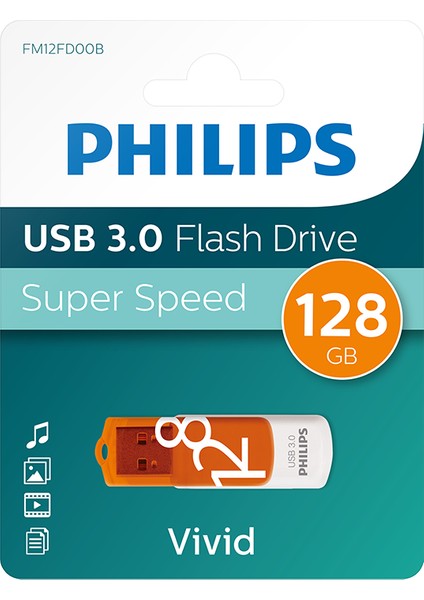 Phılıps 128GB USB 3.0 100/150MB/S FM12FD00B/00