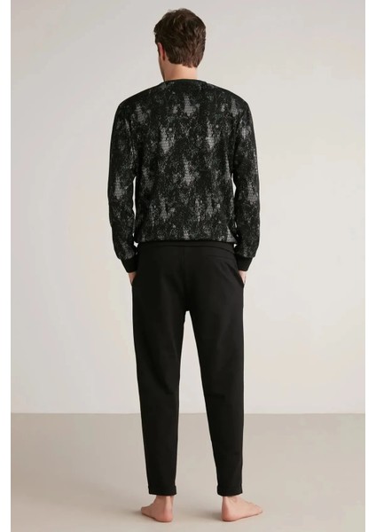 Nautıca M626 Erkek Uzun Kollu Yuvarlak Yaka Pijama Takımı fırsatları