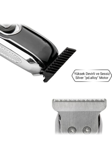Siyah Çok Fonksiyonlu Şarjlı Tüy Kısaltıcı ve Tıraş Makinesi fırsatları