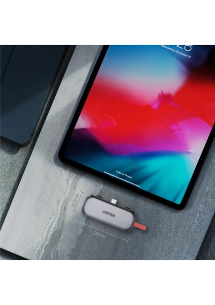 Unıtek Usb-C 4in1 Unıversal Dockıng IPAD (D1070A)