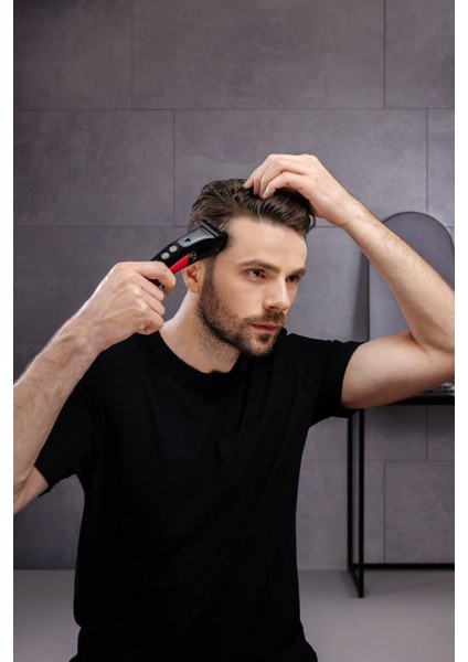 Kareli Siyah Saç Kesme Makinesi AR5230, Pratik ve Şık Tasarım fiyatları