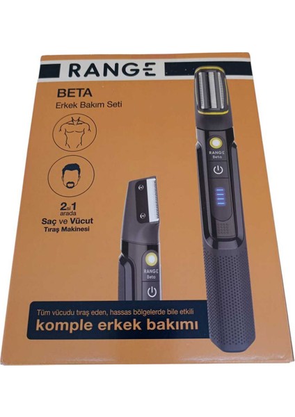Range Beta Çok Fonksiyonlu Tıraş Makinesi, Siyah Renk fiyatları