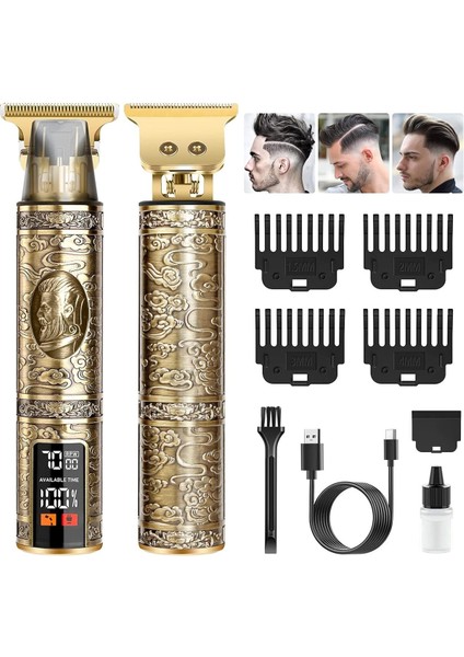 Metal Gövdeli, LCD Ekranlı Çok Amaçlı Tıraş Makinesi, Saç ve Sakal Için Ideal fiyatları