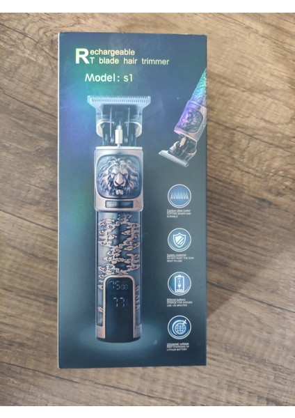 Sarı T-Bıçak Saç ve Sakal Kesim Cihazı, Kolay Kullanım ve Şık Tasarım modelleri