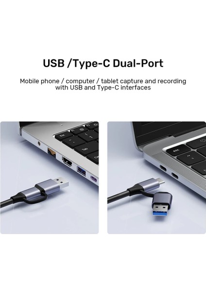 Unıtek 4K Vıdeo Capture Kart HDMI To Usb-C/a (V1167A)