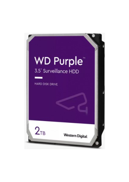 2tb Wd Purple Sata 6gb/s 64MB Dv 7X24 WD23PURZ