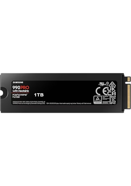1tb Samsung 990 Pro M.2 Soğutuculu Nvme 7450/6900MB/S MZ-V9P1T0CW (Resmi Distribütör Garantili) fiyatları