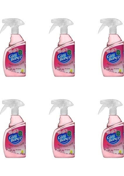 Yeni Nesil Oda Spreyi Japon Kiraz Çiçeği 500 ml x 6 Adet