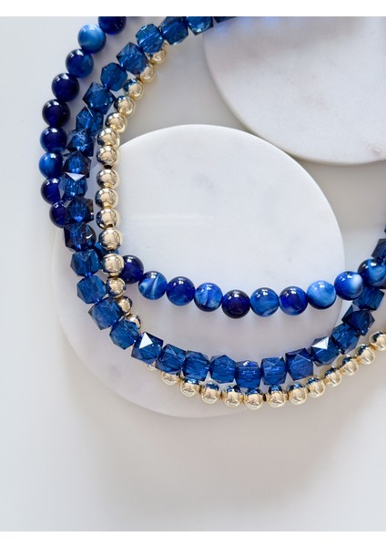 Boncuk-Topçuk 3lü Kolye fiyatları