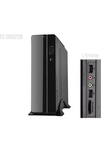 Frısby FC-S6020B 300W Kulplu Slım Tower Kasa fiyatları