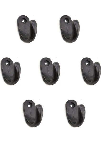 Çok Renkli Büyük Tekli Fincan Askısı, Siyah, 12X23X30 mm fiyatları