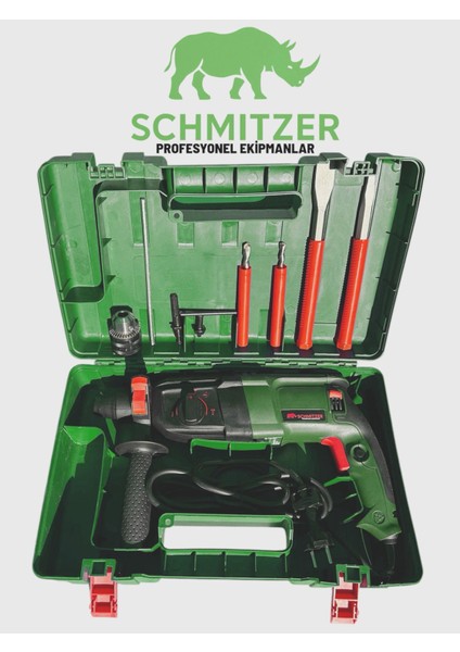 Schmıtzer 850 W (Sds Plus) Metal Şanzuman Profesyonel Darbeli Matkap Kırıcı Delici 26MM Hilti indirimleri