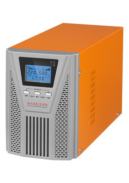 Makelsan Powerpack Se 1 Kva / 900W (1f/1f) 5-10DK (2x 12V/9AH) Onlıne MU01000N11EAV06