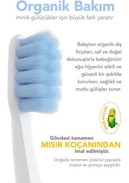 Babyton Bio Ultra Yumuşak Çocuk Diş Fırçası Zebra fırsatları