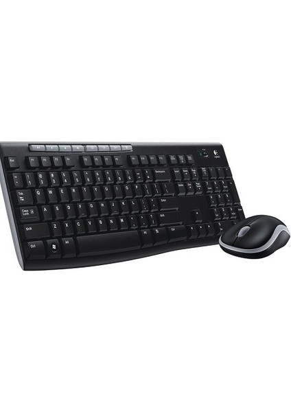 Logıtech MK270 Kablosuz Set USB Siyah 920-004525 fiyatları