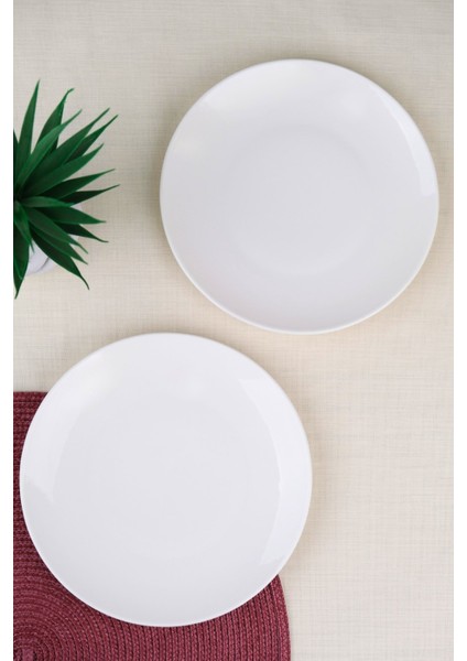 Porselen Chic Servis Tabağı 24,50CM 2 Li