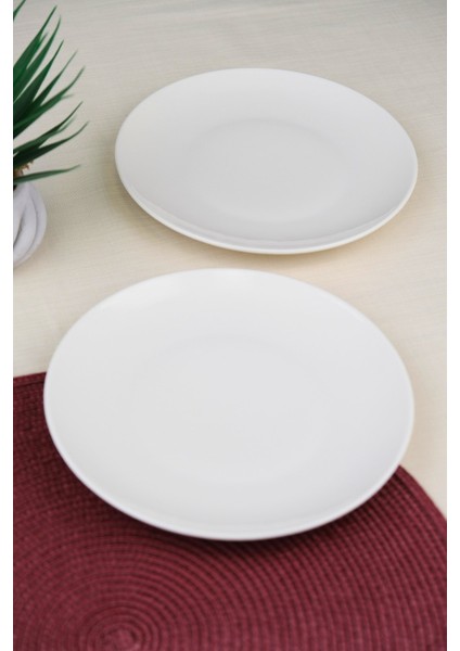 Porselen Chic Servis Tabağı 24,50CM 2 Li modelleri