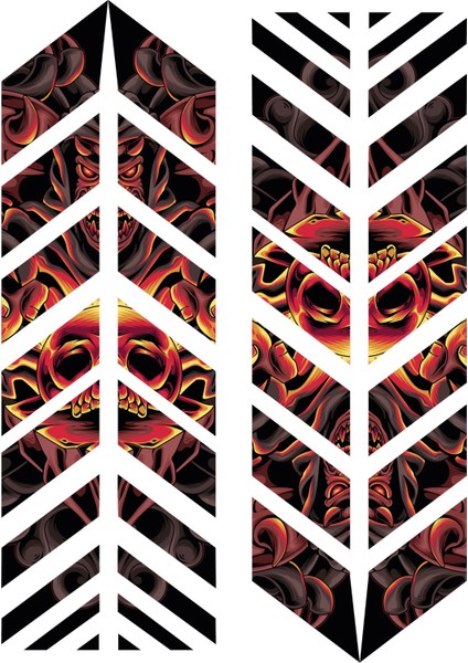 Motosiklet Depo Tank Pad ve Çamurluk Sticker Seti | 3D Kabartmalı Uv Dtf Kaliteli Koruyucu Sticker | Tüm Motor Modellerine Uyumlu fiyatları