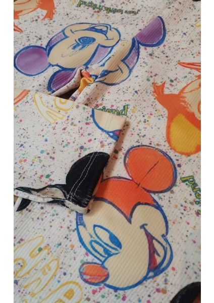 Kız Çocuk Minnie Mouse Baskılı Mevsimlik Tayt Desenli Kız Çocuk Tayt fırsatları