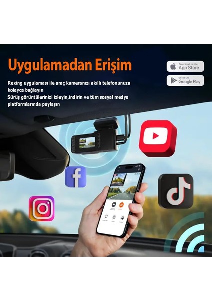 Rexıng C2 2k Wıfı 32GB Sd Kart indirimleri