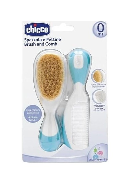 Chicco Fırça ve Tarak Seti Mavi modelleri