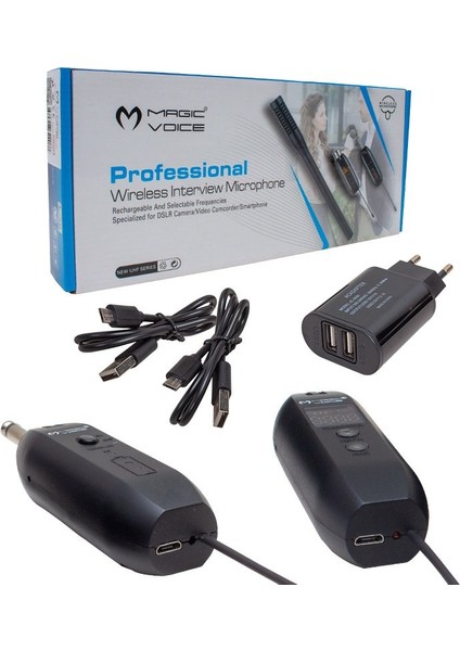 MV-19603 Uhf Kablosuz Kamera Uyumlu Mikrofon modelleri
