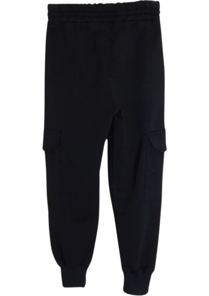 Okul Için Siyah Kargo Jogger Eşofman Altı indirimleri