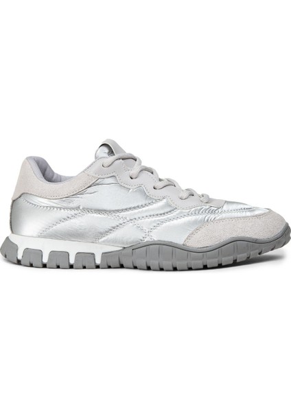 Kadın Gümüş Renk Sneaker Ayakkabı - 55157ZGMSC01