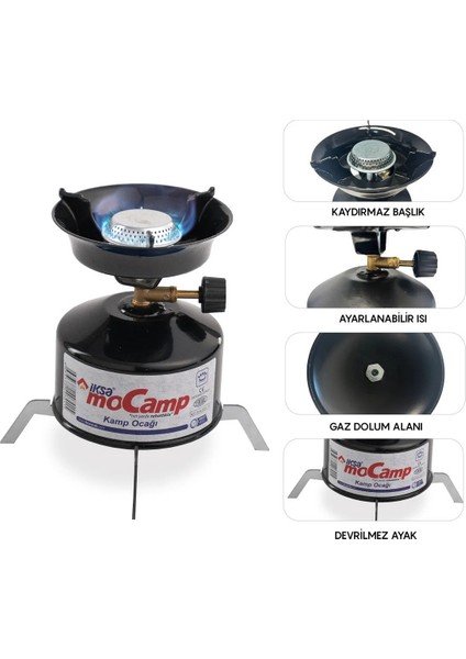 Kamp Ocağı Seti modelleri