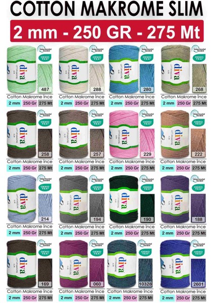 Diva Cotton Makrome Ince 288 Kemik modelleri