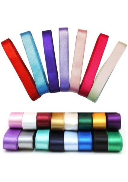 Saten Kurdele 1 cm 10 Metre Koyu Yeşil fiyatları