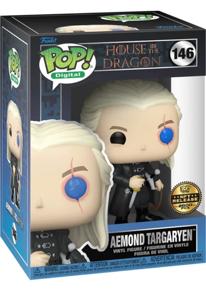House Of The Dragon – Aemond Targaryen Pop! #146 (Nft Release Exclusive)