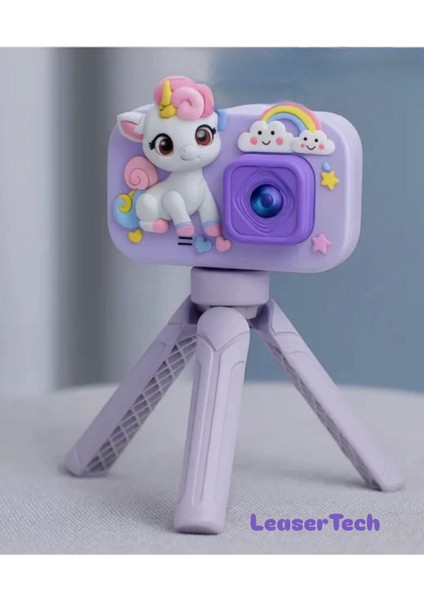 Dijital Fotoğraf Makinası Çocuk Fotoğraf Makinası Mini Kamera Mp3 Çalar / Retro Oyunlar / Ön Kamera fiyatları